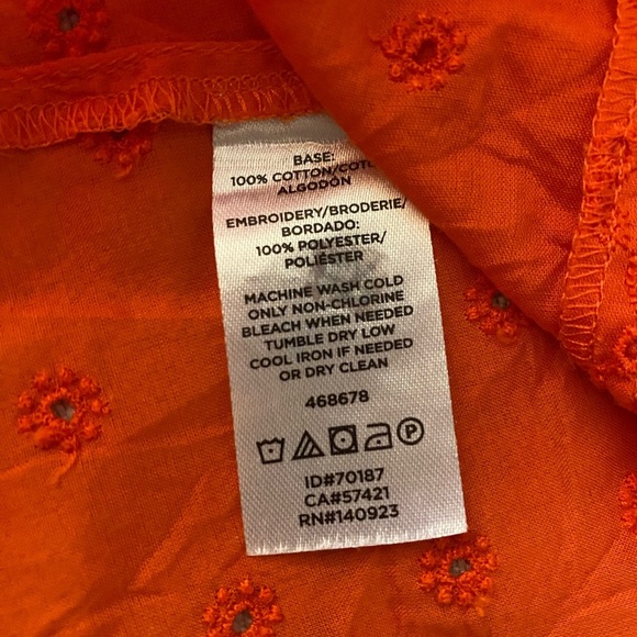 Loft Eyelet Ruffle Sleeve Top - Picture 6 of 11